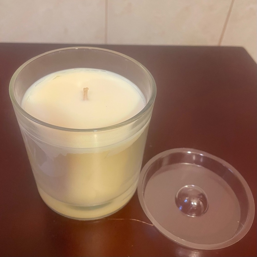 NIB BODY SHOP CANDIED GINGER 7 OZ SCENTED SOY CANDLE Holiday New Old Stock - Picture 3 of 9